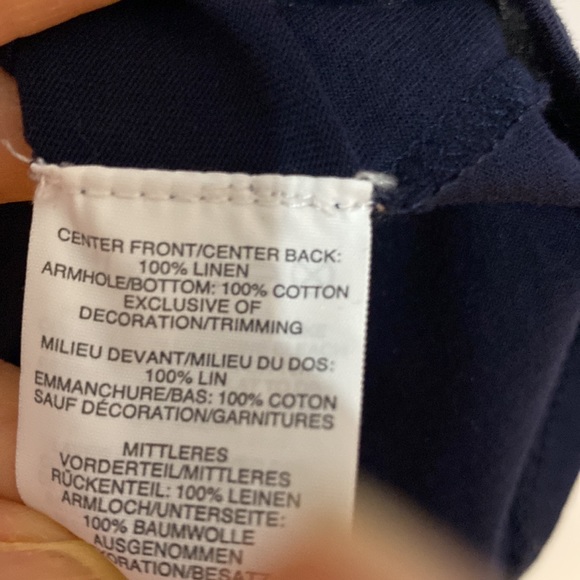 JCrew tank in linen - Picture 7 of 7